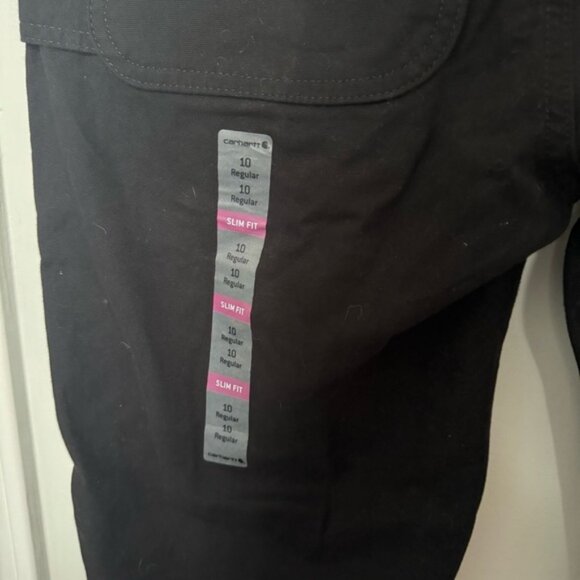 NWT Carhartt SLIM FIT CRAWFORD PANT LADIES 10 - Picture 5 of 8